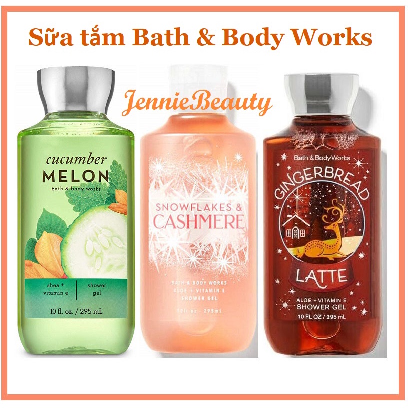 [Hàng USA] Sữa tắm dưỡng da hương nước hoa Bath &amp; Body Works Shower Gel (295ml)