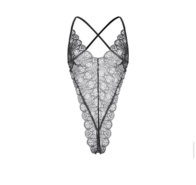 BS015 Bodysuit Ren Nữ Kèm Choàng Lưới Quyến Rũ Freesize Dưới 55kg | BigBuy360 - bigbuy360.vn