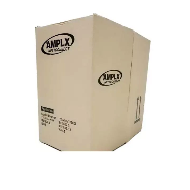 Thùng cuộn 300M cáp mạng Amplx UTP Cat5e 0520