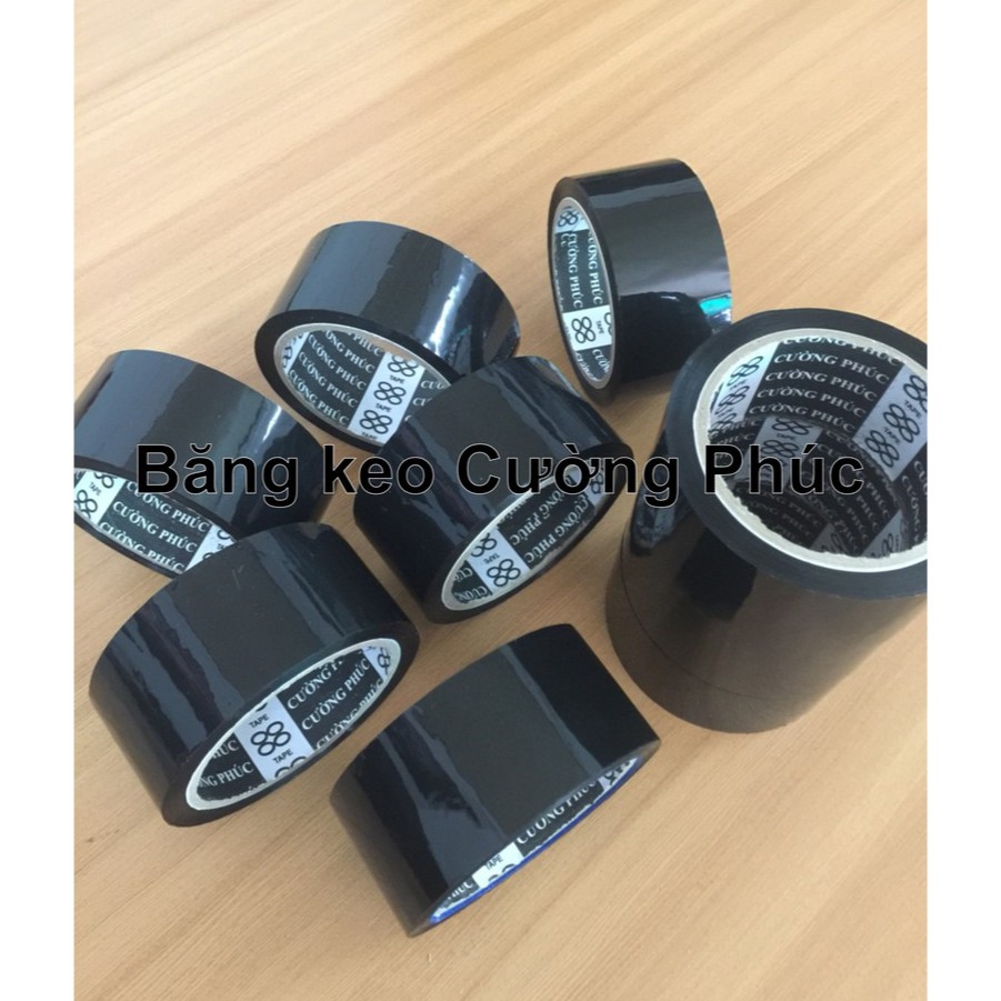 1 cuộn băng keo màu đen bóng-kín đáo-lôi cuốn