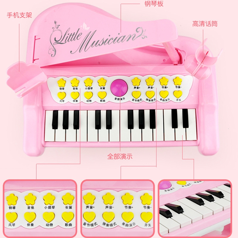 Đàn Piano Điện Tử Mini Cho Bé