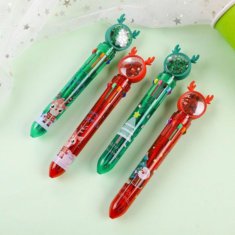 Set 4 Bút Bi Chủ Đề Giáng Sinh Dễ Thương