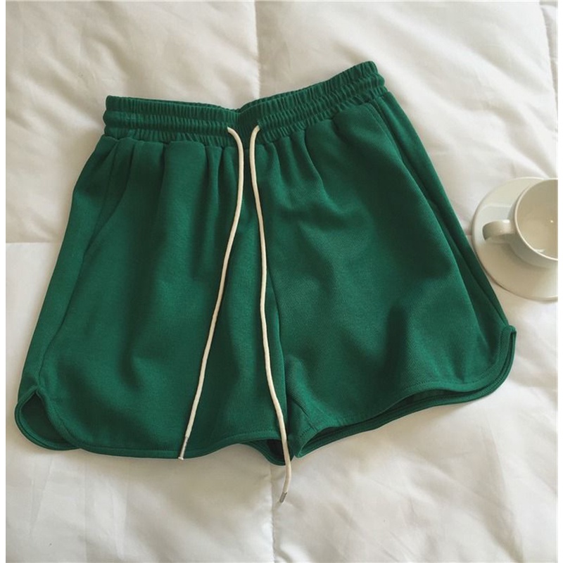 Quần Đùi Thể Thao Lưng Thun Co Giãn Dành Cho Nữ