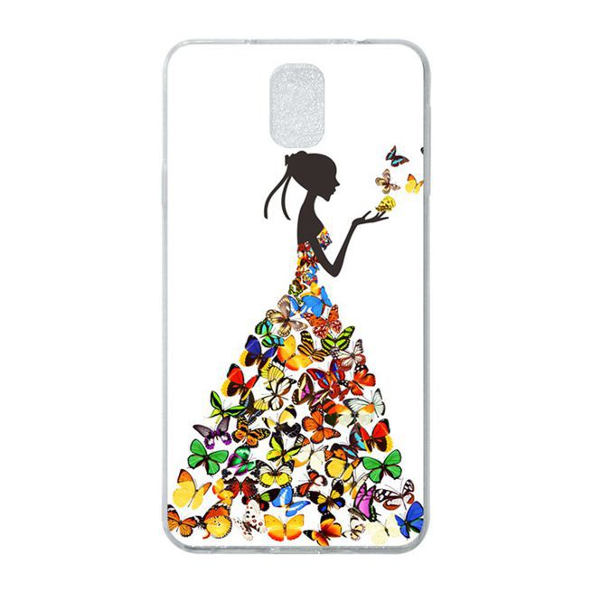 Ốp điện thoại silicon hình đa dạng trẻ trung cho Samsung Galaxy Note 3