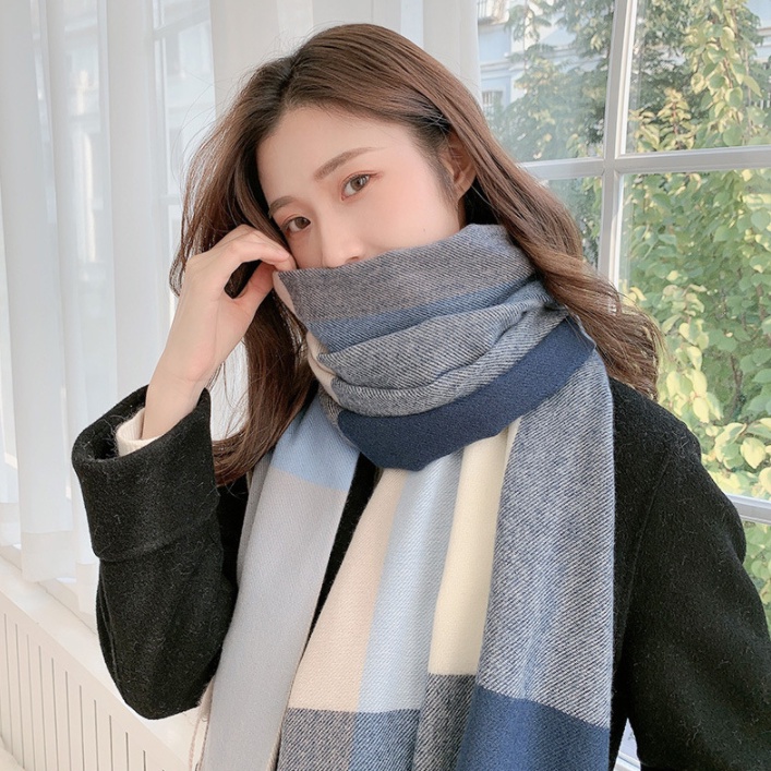 [Giá cực sốc] Khăn quàng cổ phong cách Vintage Hàn Quốc 10003M02 - Shop28Decor.com