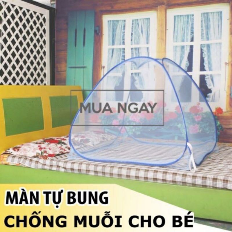 Mùng chụp tự bung cho bé