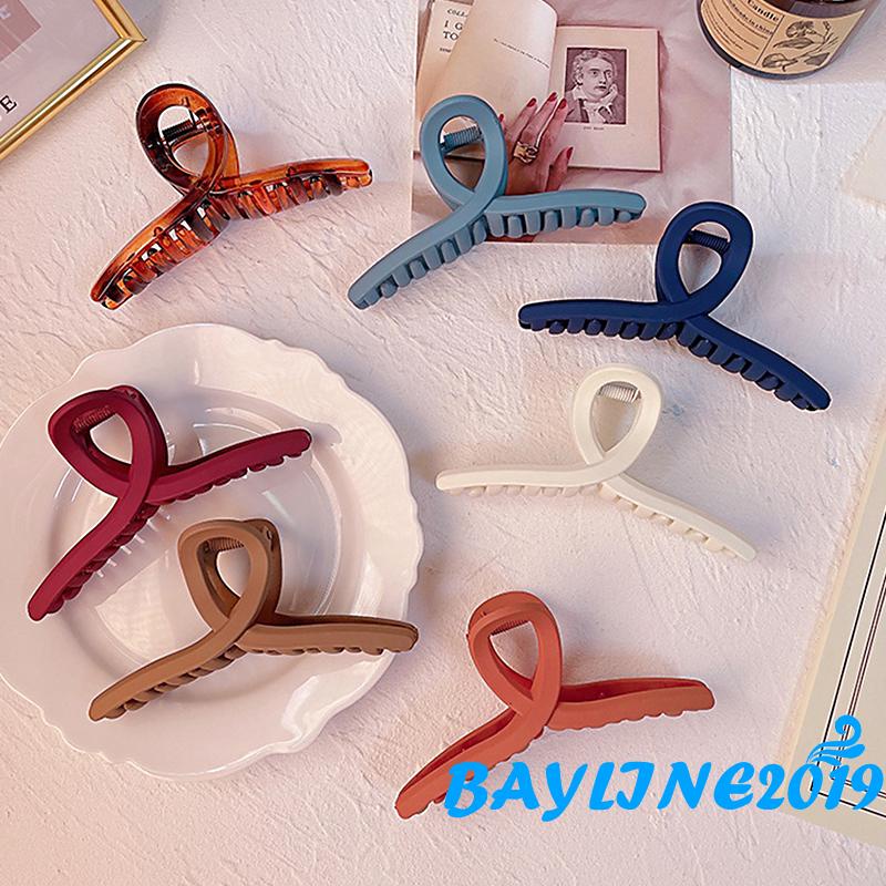 Kẹp tóc màu sắc độc đáo thiết kế đơn giản cho nữ