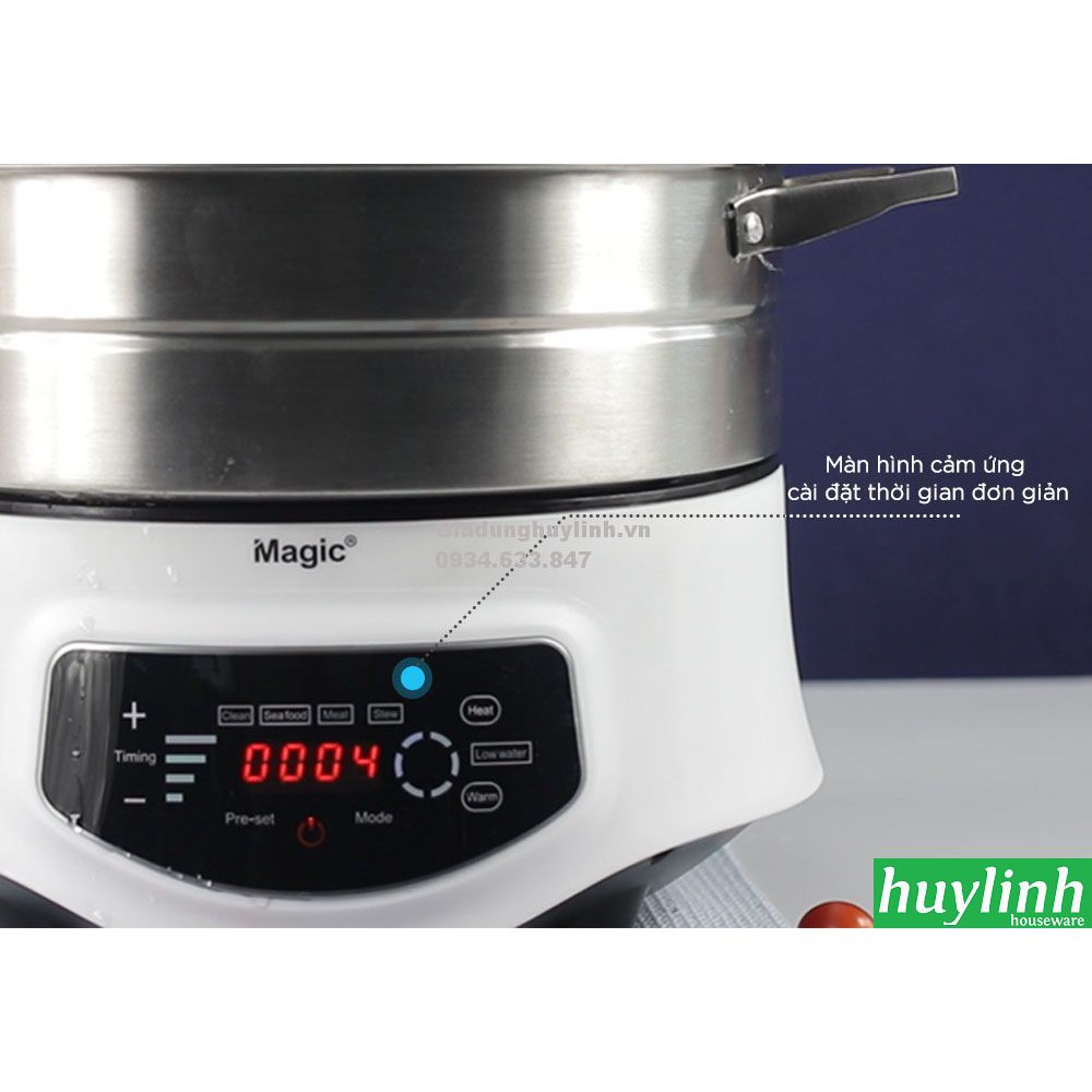 Nồi Hấp Thủy Nhiệt Magic Korea A-67 (6L)(giữ trọn dưỡng chất và vitamin) THANH LÝ