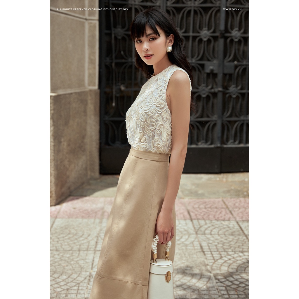 OLV - Áo Josie Cream Top