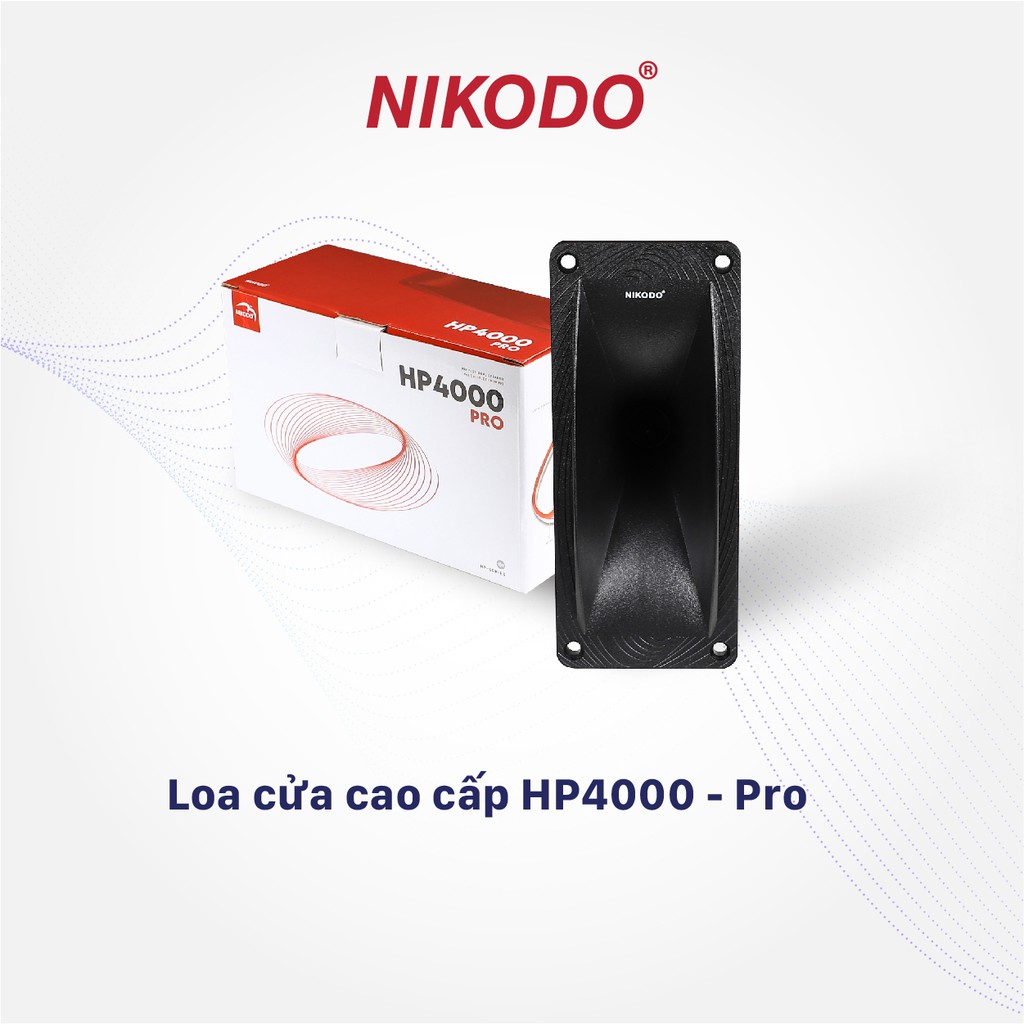 Loa cửa cao cấp HP4000 Pro chính hãng Nikodo cho nhà nuôi yến, âm thanh chân thực, chim yến đá loa, tạo tổ