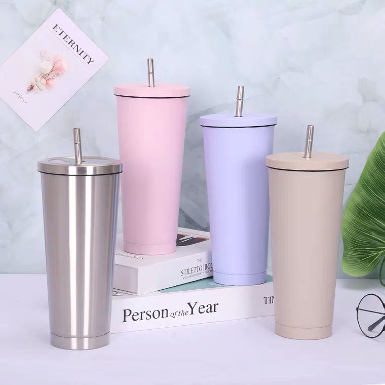 Bình giữ nhiệt LAIYUE chất liệu inox thuận tiện mang đi,màu sắc đa dạng,thiết kế trang nhã,phù hợp mọi lứa tuổi-Ráp