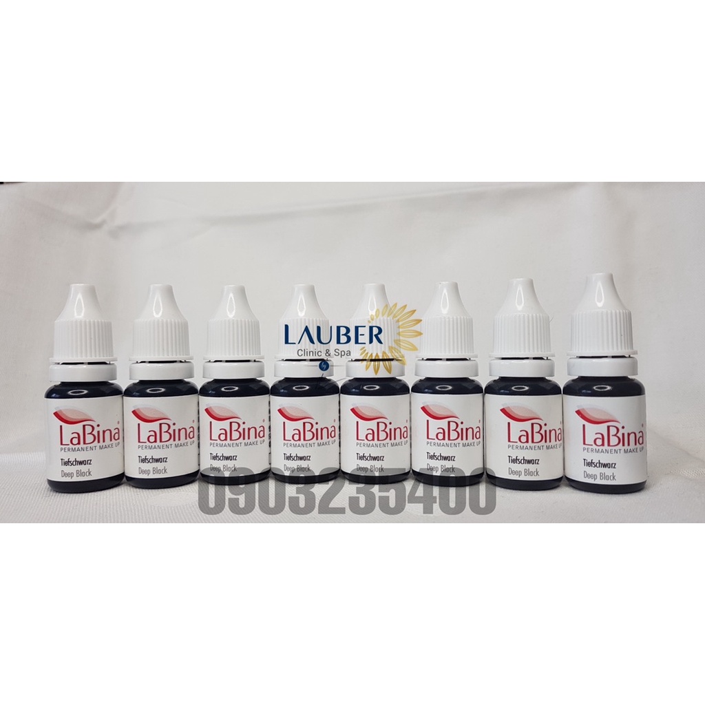 Mực phun xăm Labina_Tiefschwarz