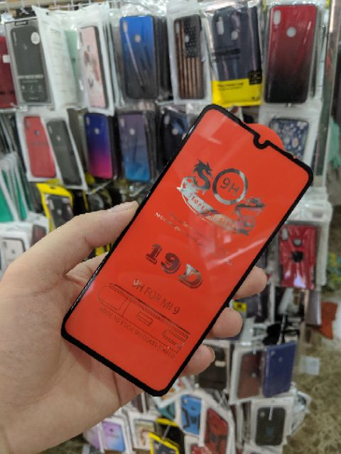 Cường lực 19D Xiaomi Mi 9 / Mi CC9 full màn full keo ôm màn 2.5D cao cấp chất đẹp