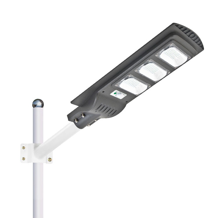 Đèn đường năng lượng mặt trời 100w 150w - Cảm biến chuyển động, kèm cần đèn 0,5 mét