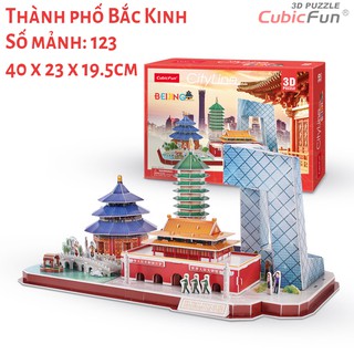 Mô hình lắp ghép 3D Cubic Fun – Thành phố Bắc Kinh