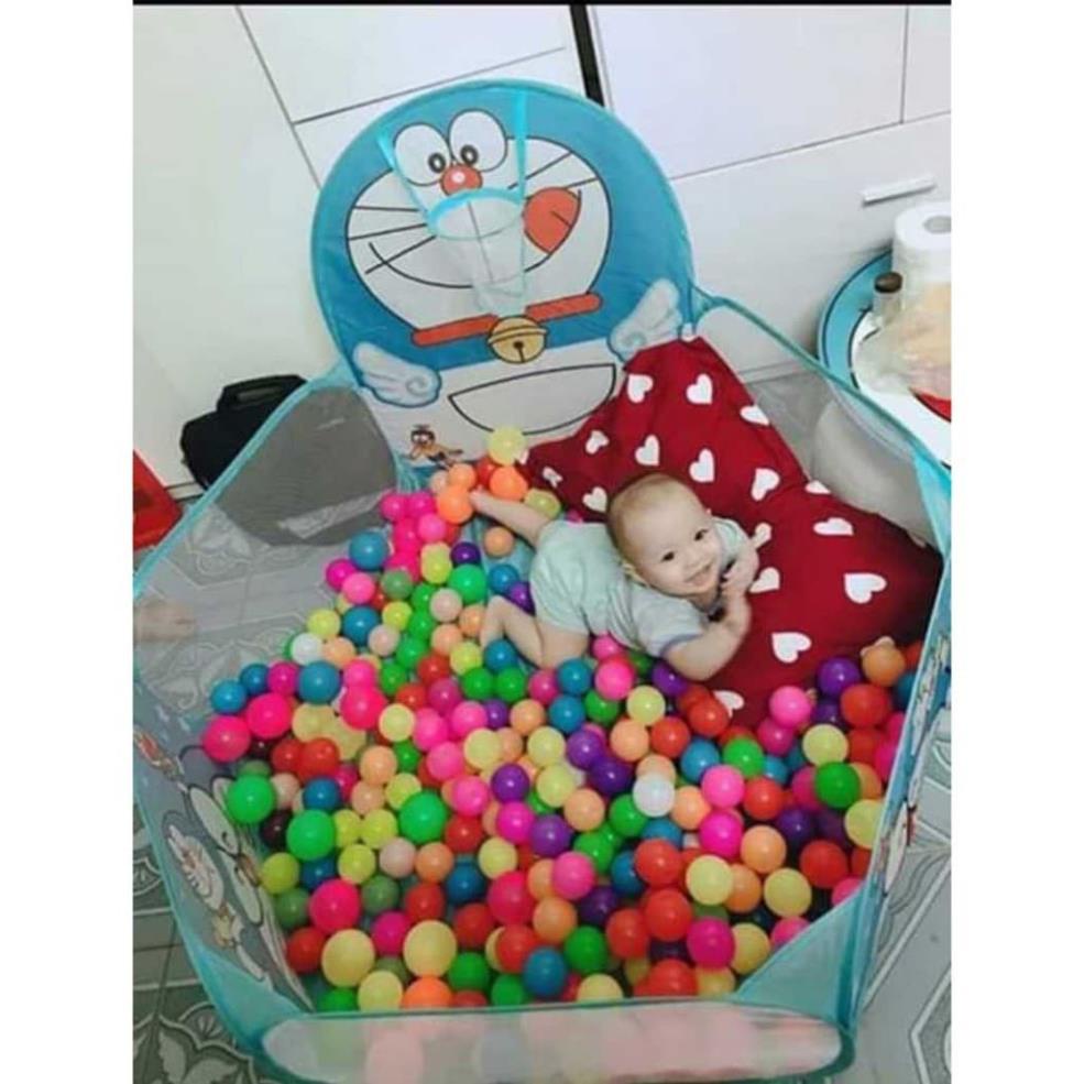 Lều bóng rổ kèm 100 quả bóng cho bé yêu