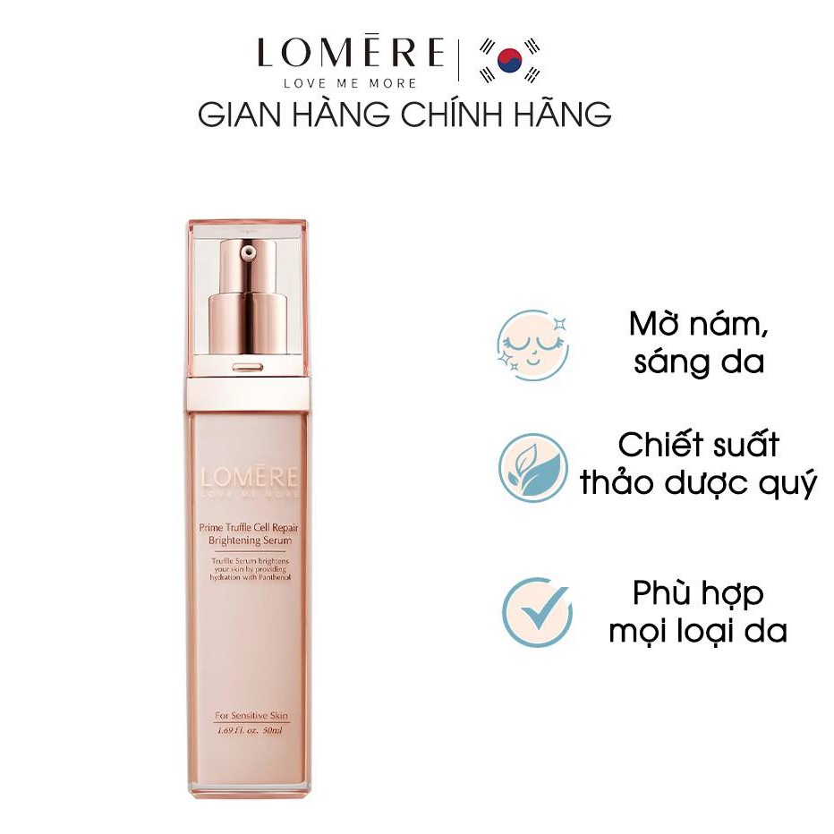 Tinh Chất Dưỡng Trắng Và Phục Hồi Da, Mờ Nám Lomere Prime Truffle Cell Serum 50ml