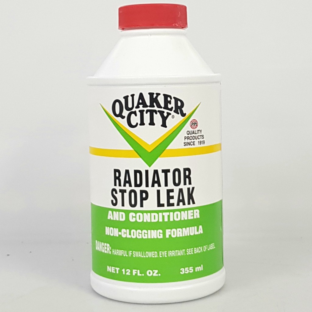 Dung Dịch Hàn Két Nước QUAKER CITY RADIATOR STOP LEAK USA 355ml xanh lá