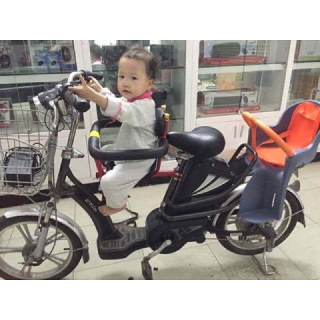 Ghế quây em bé lắp cho xe đạp - xe điện và lắp được cho các loại xe - giữ an toàn cho bé