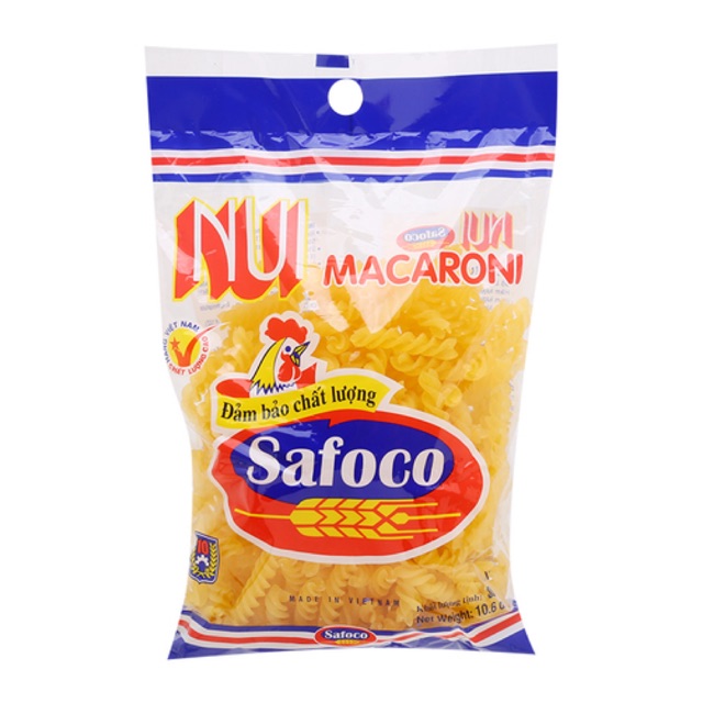 Nui xoắn safoco 300g