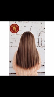 Nguyên đầu thẳng - kèm lưới trùm tóc