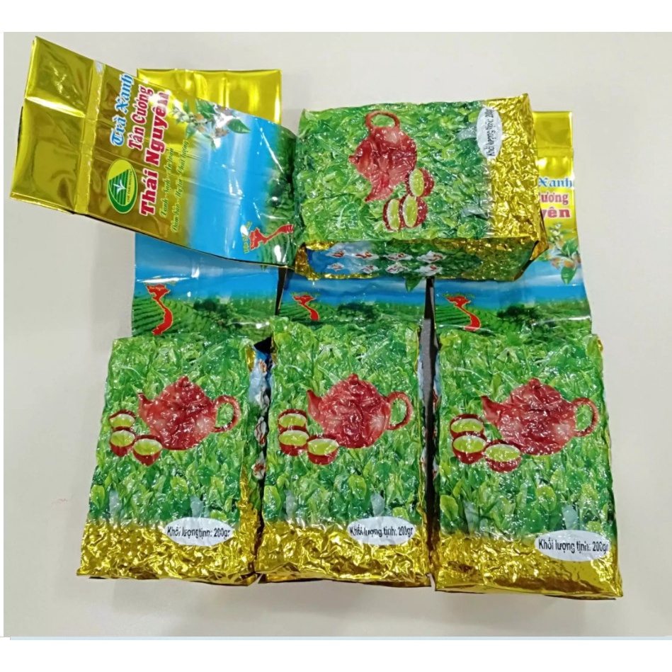 Trà xanh Tân Cương Đặc sản Thái Nguyên loại  200g
