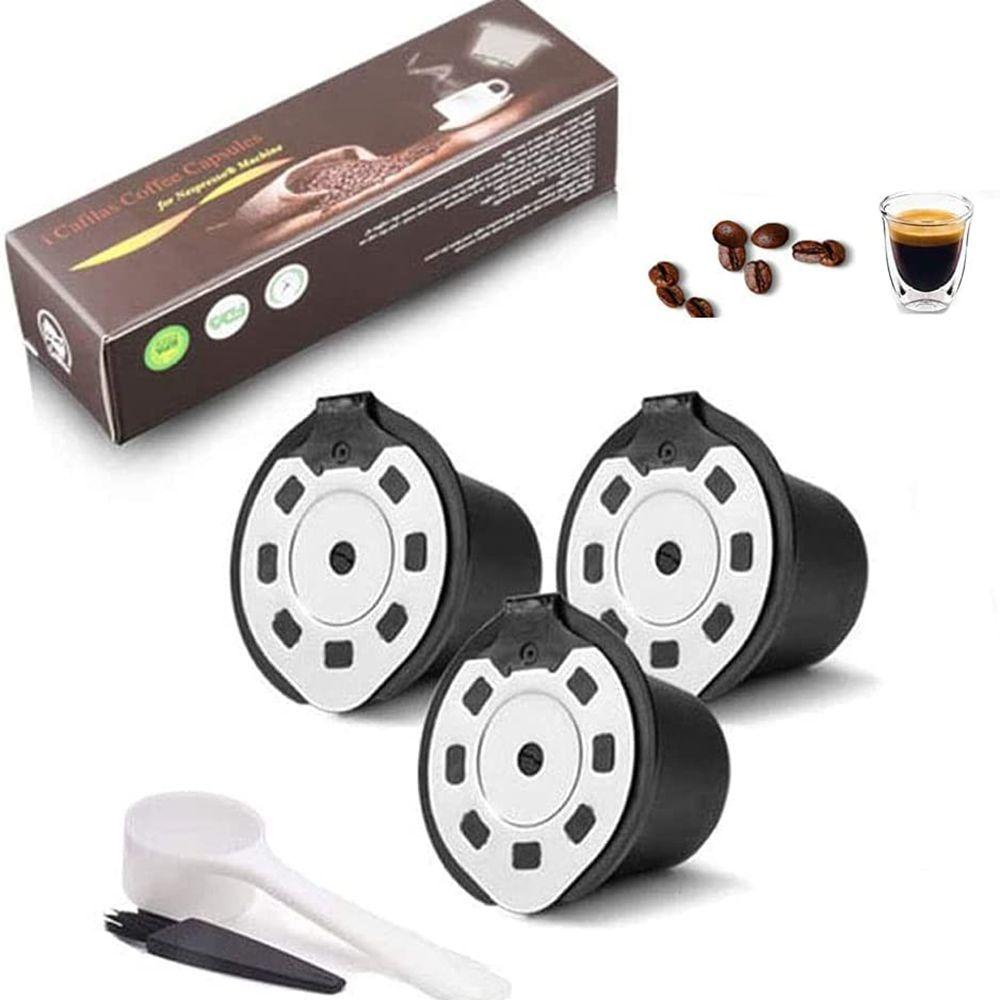 Set 3 Muỗng Khuấy Cà Phê Có Thể Tái Sử Dụng Cho Nespresso