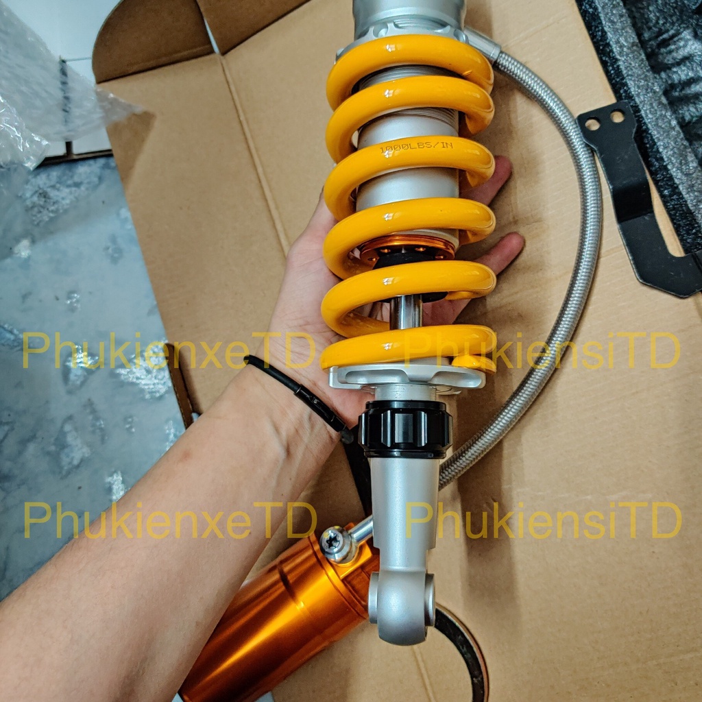 Phuộc OHLINS bình dầu lắp Raider Satria