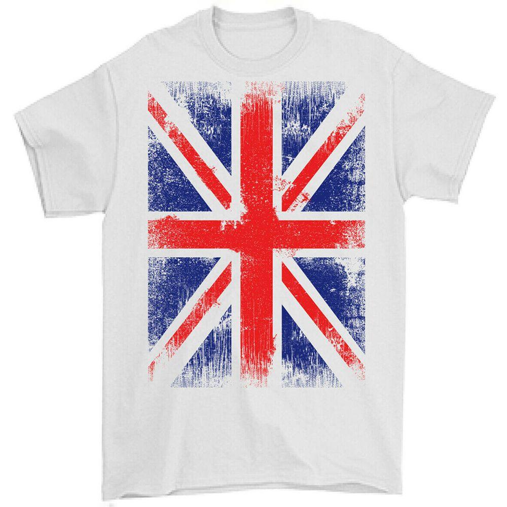 Vanes1 Áo Thun In Hình Cờ Nước Anh Liên Minh Jack UK Dành Cho Nam Nữ