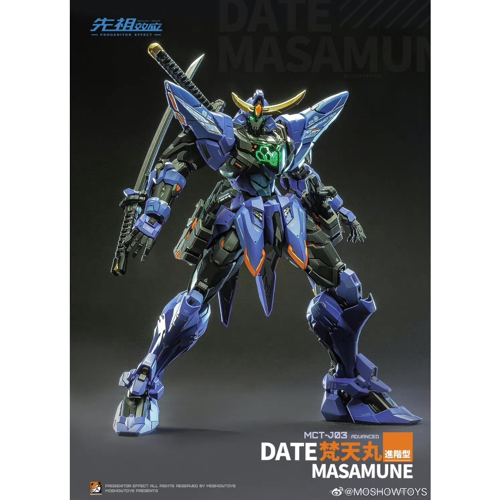 Mô Hình Lắp Sẵn Metal Build 1/72 MCT-J03 Date Masamune Moshow Toys