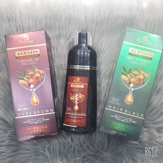 Dầu gội phủ bạc đen,nâu Keratin