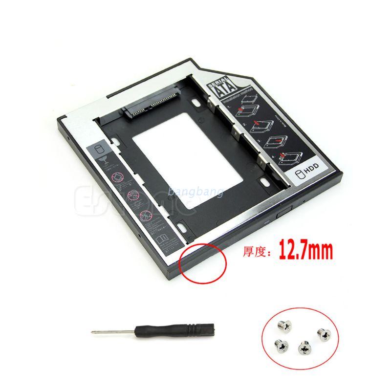 Khay Đựng Ổ Cứng 12.7mm Sata 2nd Hdd Ssd Cho Cd Dvd-Rom Quang Học | BigBuy360 - bigbuy360.vn