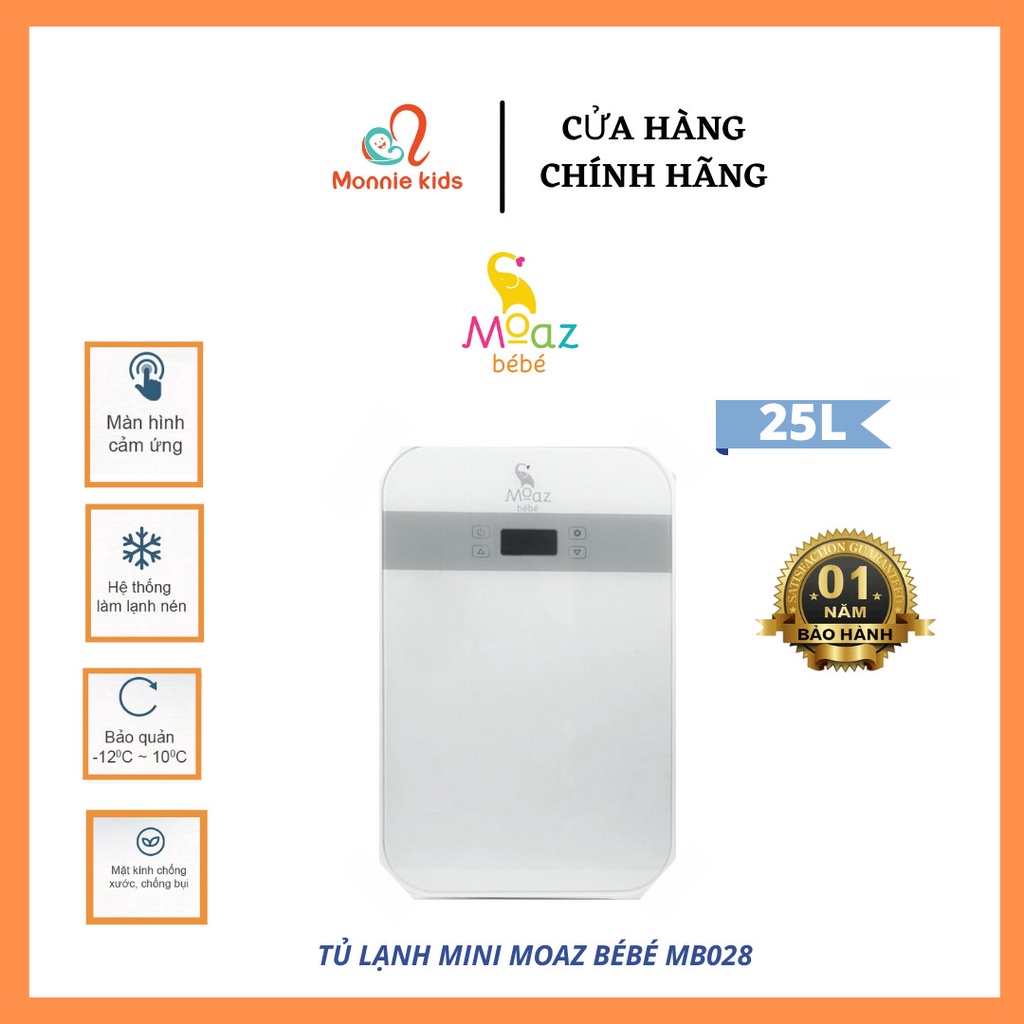 TỦ LẠNH MINI TRỮ SỮA VÀ MỸ PHẨM MOAZ BÉBÉ MB – 028
