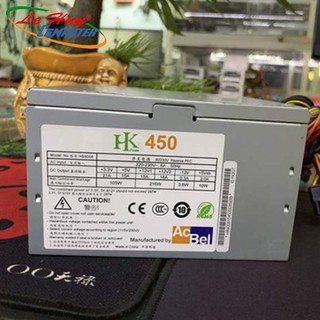 Nguồn máy tính bàn acbel HK 450w nguồn phụ 6 pin 8 pin