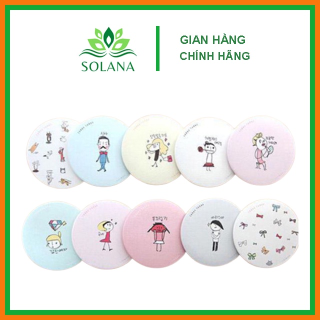 Gương Mini Cầm Tay Hàn Quốc Siêu Cute Dễ Thương, Nhỏ Gọn, Bỏ túi, Tiện Mang Theo (giao mẫu ngẫu nhiên)