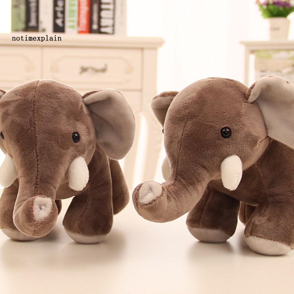 Thú nhồi bông hình con voi đáng yêu 25cm chất lượng cao
