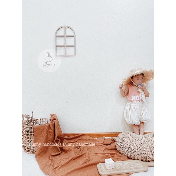 Cửa sổ gỗ decor