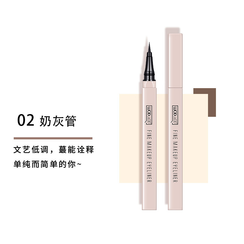 [Hàng mới về] Bút kẻ mắt WODWOD màu đen kháng nước và mồ hôi không nhòe dễ tẩy trang | BigBuy360 - bigbuy360.vn