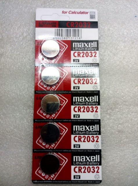 Pin maxell cr2016 ,cr2025 , cr2032
