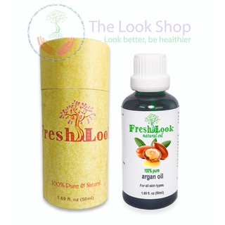 Dầu Argan nguyên chất FreshLook 50ml- Dầu tự nhiên chăm sóc da, tóc