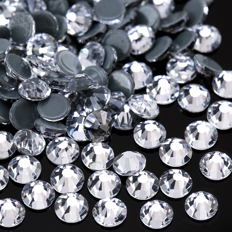 Đá Pha Lê AB Trong Suốt Dùng Trang Trí Quần Áo