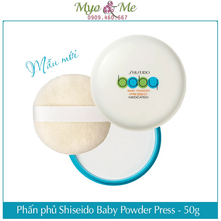 Phấn phủ kiềm dầu Shiseido Baby Powder Pressed - 50g