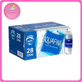 [Q.3] QUẬN 3 [HỎA TỐC] [SALE HOT] [RẺ NHẤT SHOPEE] MỘT THÙNG NƯỚC SUỐI NƯỚC TINH KHIẾT AQUAFINA 28 CHAI 500ML