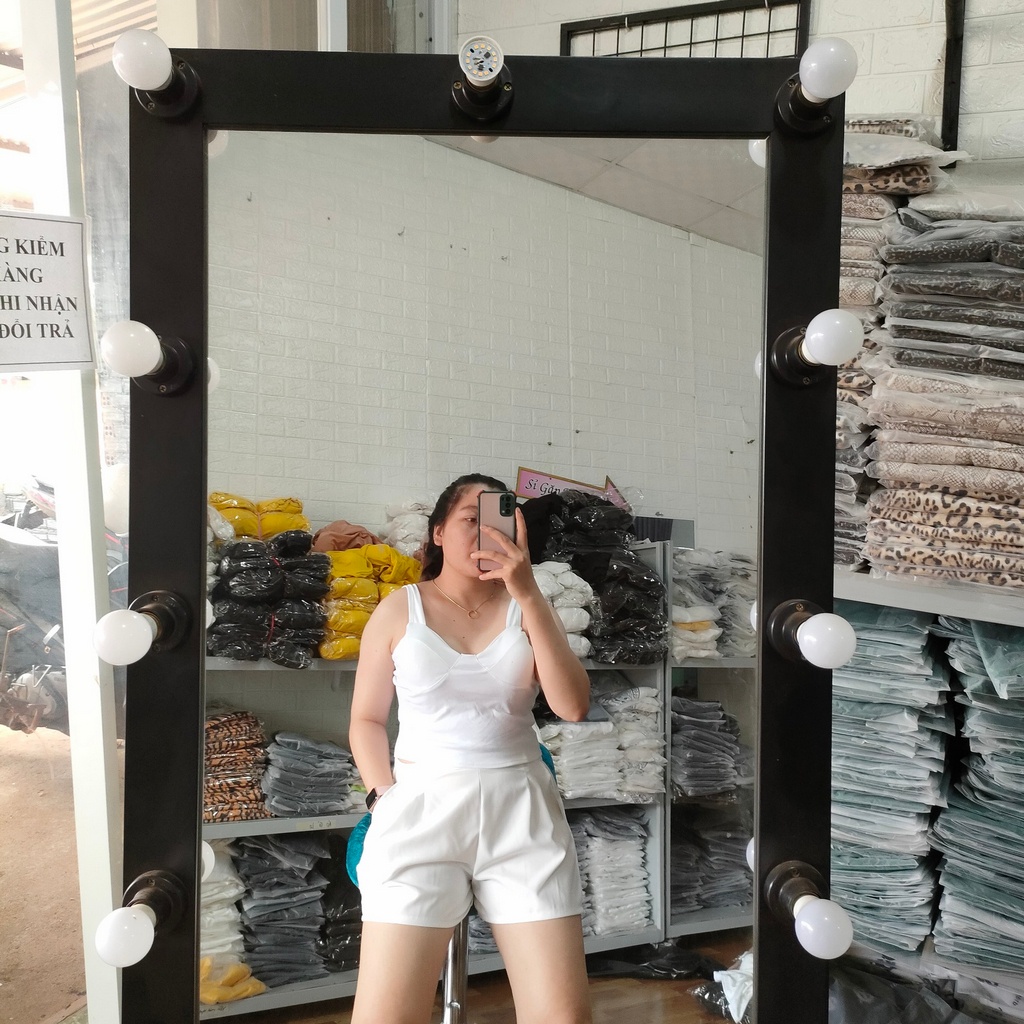 Quần đùi bigsize nữ 60kg đến 95kg, Quần đùi xếp ly bigsize ống rộng mã qdxl