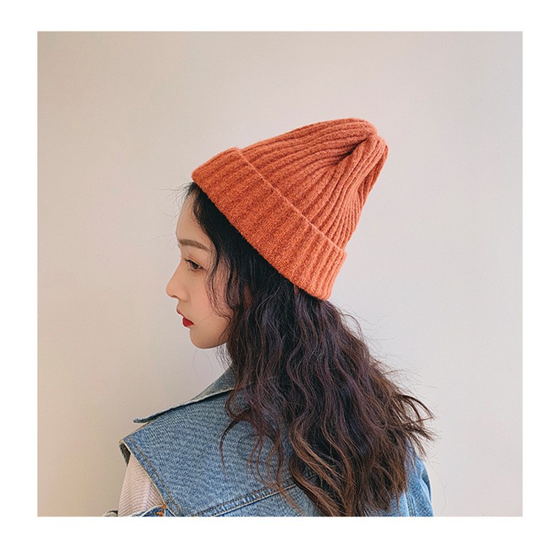 Mũ len beanie unisex cá tính năng động freesize