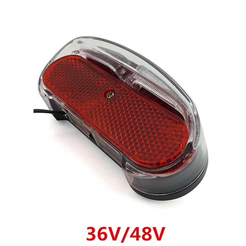 6v-48v e-bike đèn sau xe đạp điện đèn hậu xe đạp điện e-scooter đèn led an toàn ban đêm cảnh báo phía sau