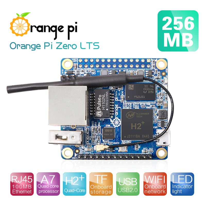 Bảng Mạch Đơn Mini Pi Zero Lts 256mb H2 + Lõi Tứ