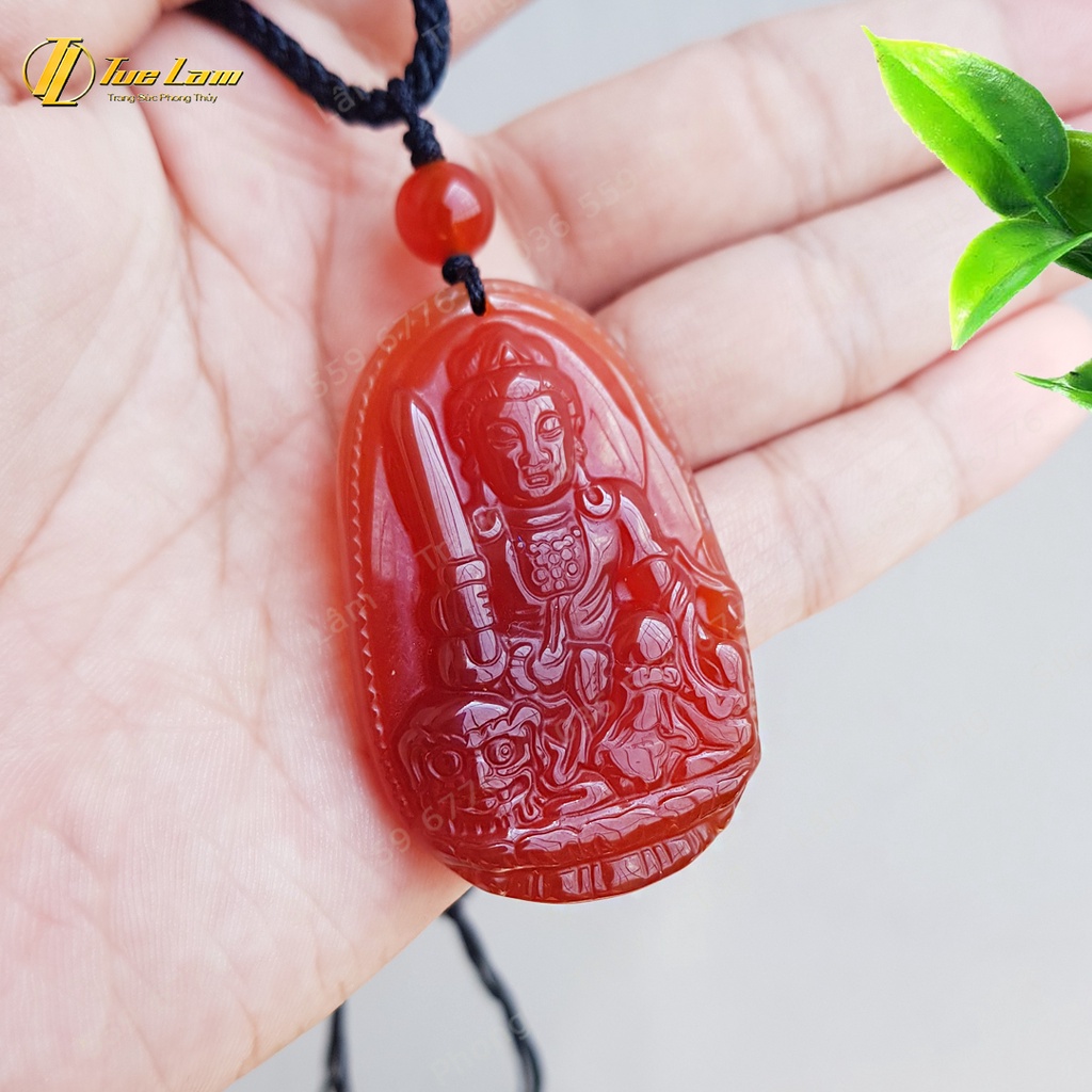 Mặt Dây Phật Bản Mệnh Văn Thù Bồ Tát Cho Người Tuổi Mão - Tuệ Lâm