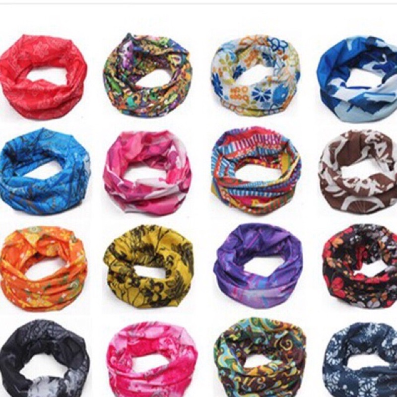 Khăn ống khẩu trang đa năng hoạ tiết đi phượt, đi xe máy