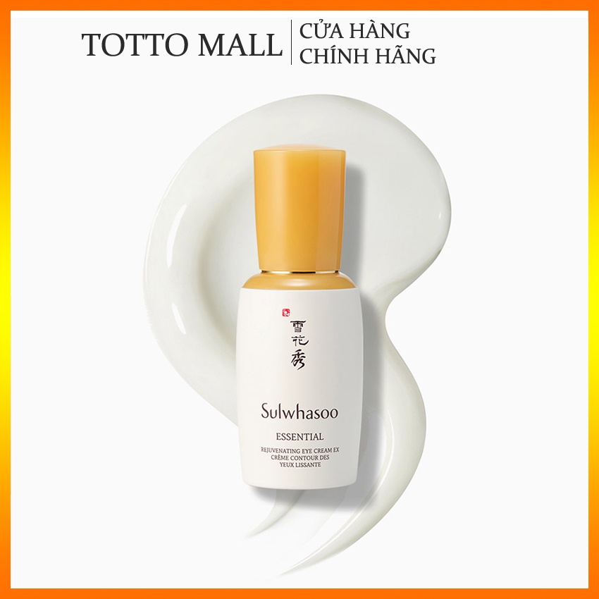 [30 gói] Kem dưỡng trẻ hoá và làm sáng da vùng mắt Sulwhasoo Essential Rejuvenating Eye Cream Ex - Kem mắt Sulwhasoo